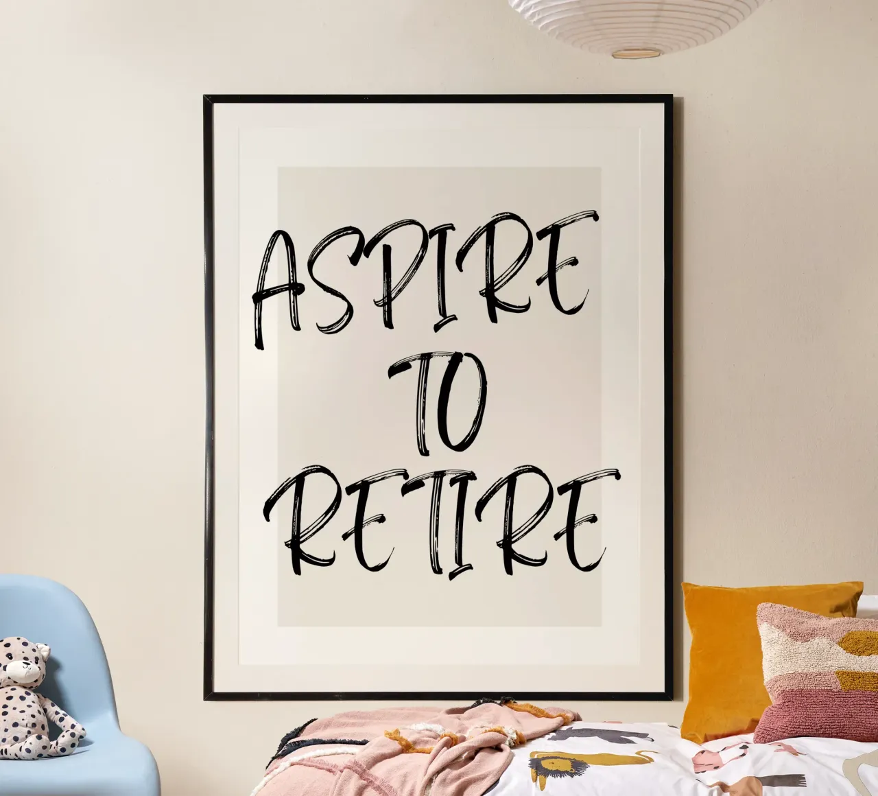 ASPIRARE ALLA PENSIONE poster da ArtDesign by KBK