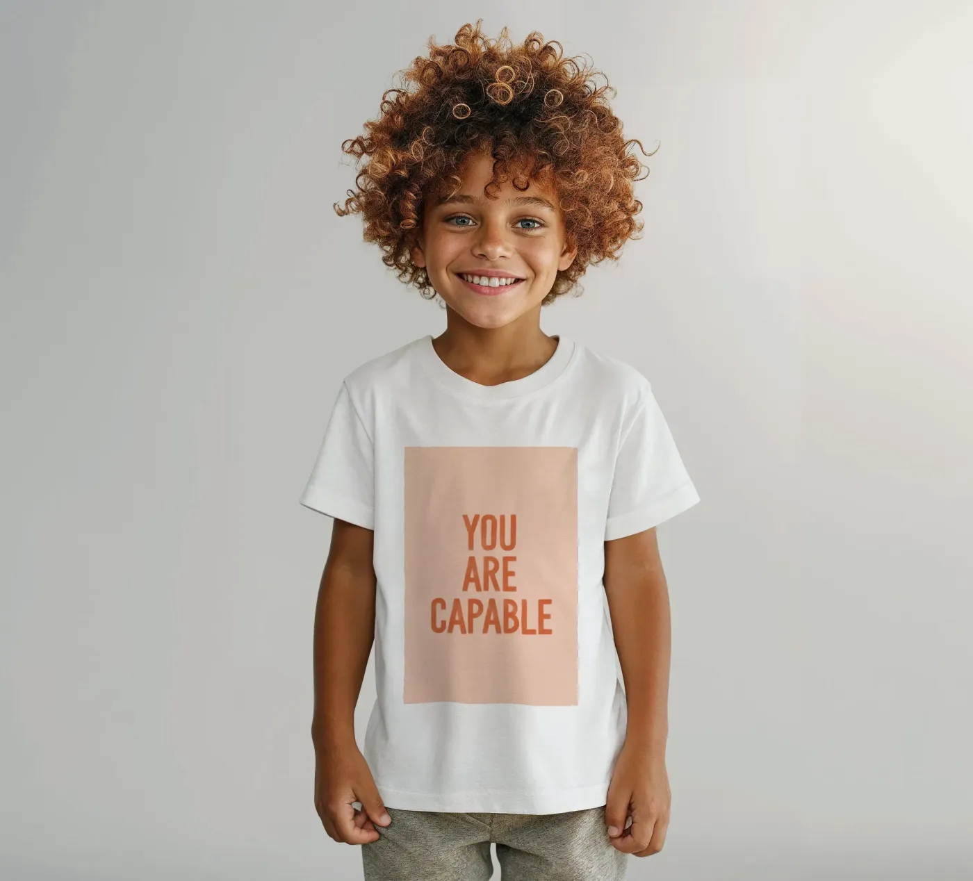 Tu sei capace t-shirt bambini da SayingGood