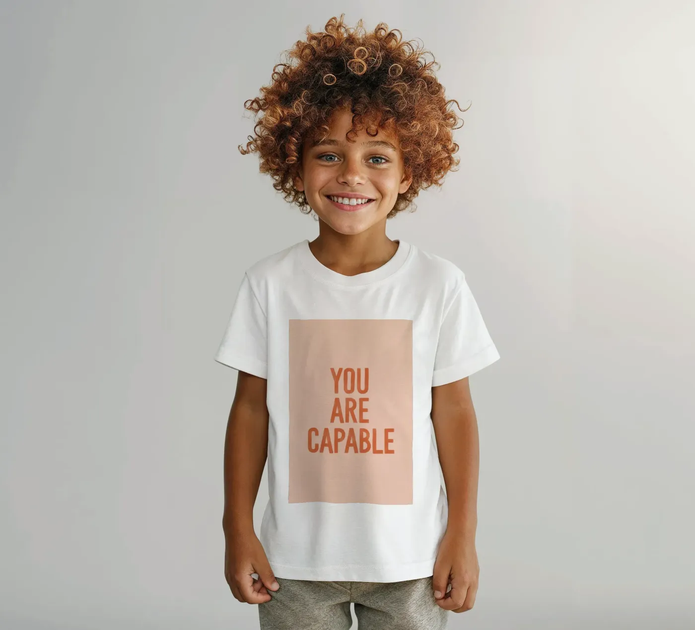 Tu sei capace t-shirt bambini da SayingGood