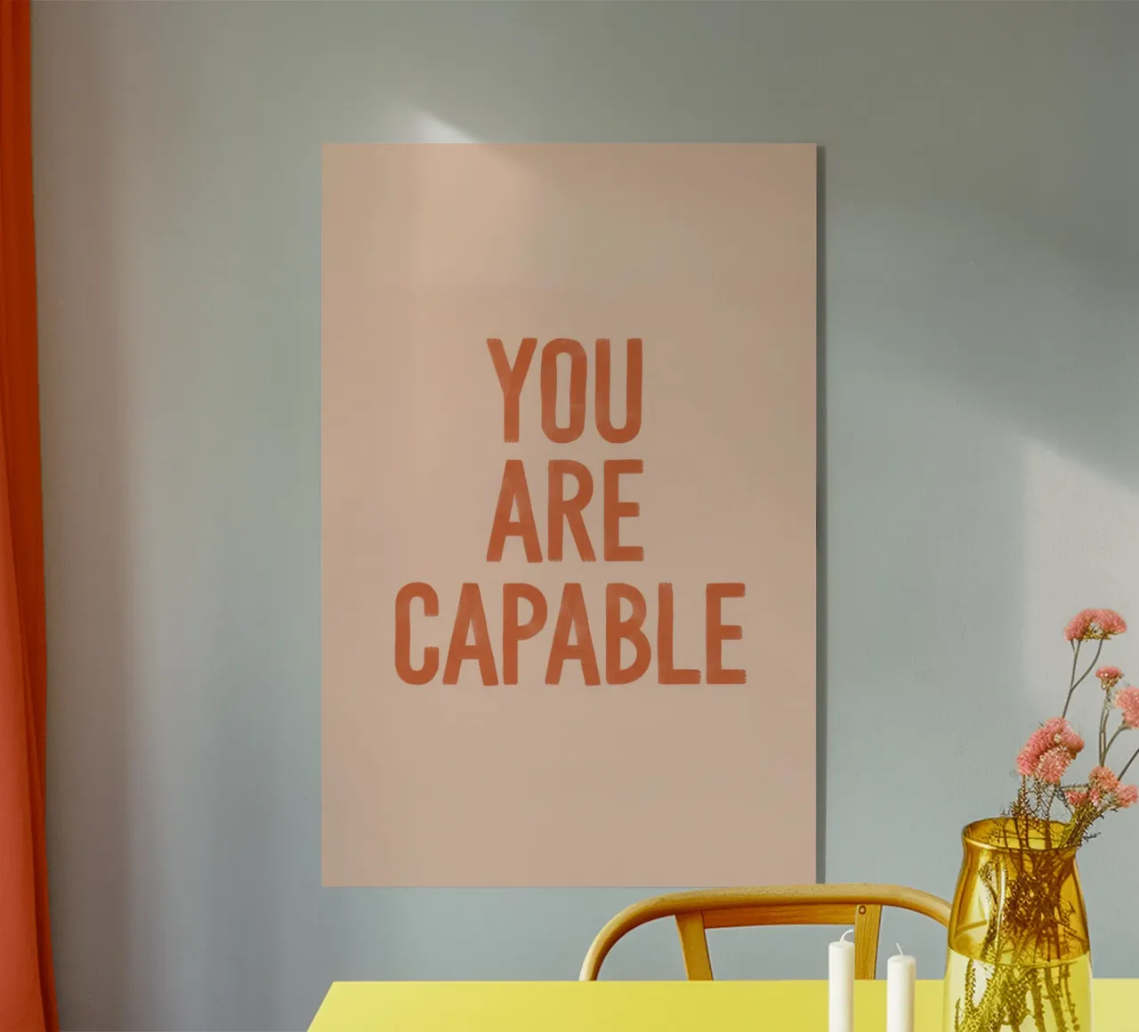 You Are Capable plexiglass da SayingGood