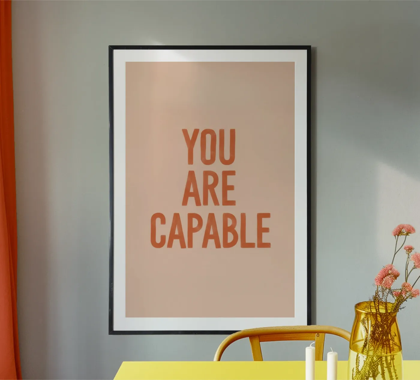 Tu sei capace poster da SayingGood