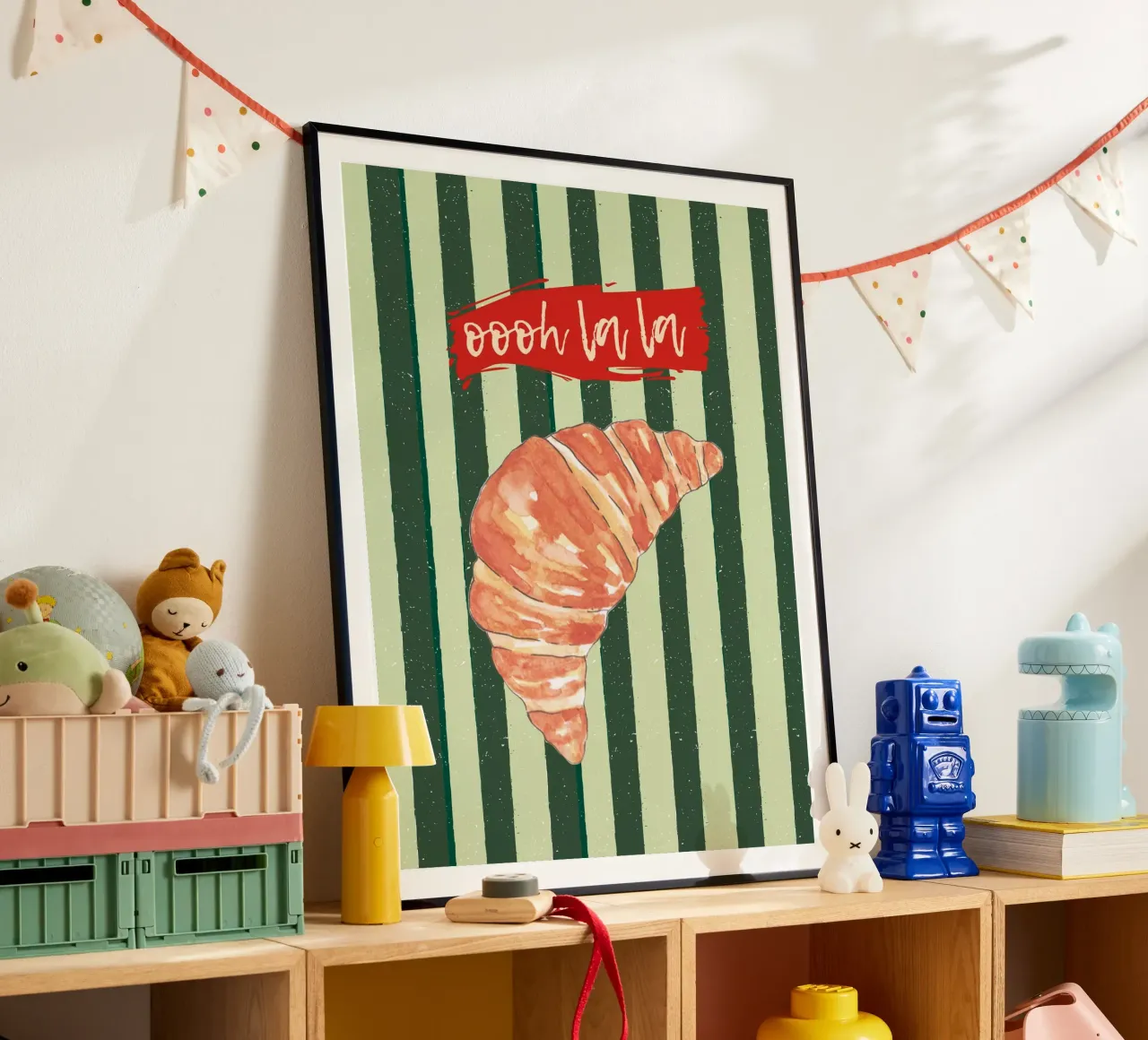 Oooh la la poster con telaio in alluminio da ArtDesign by KBK