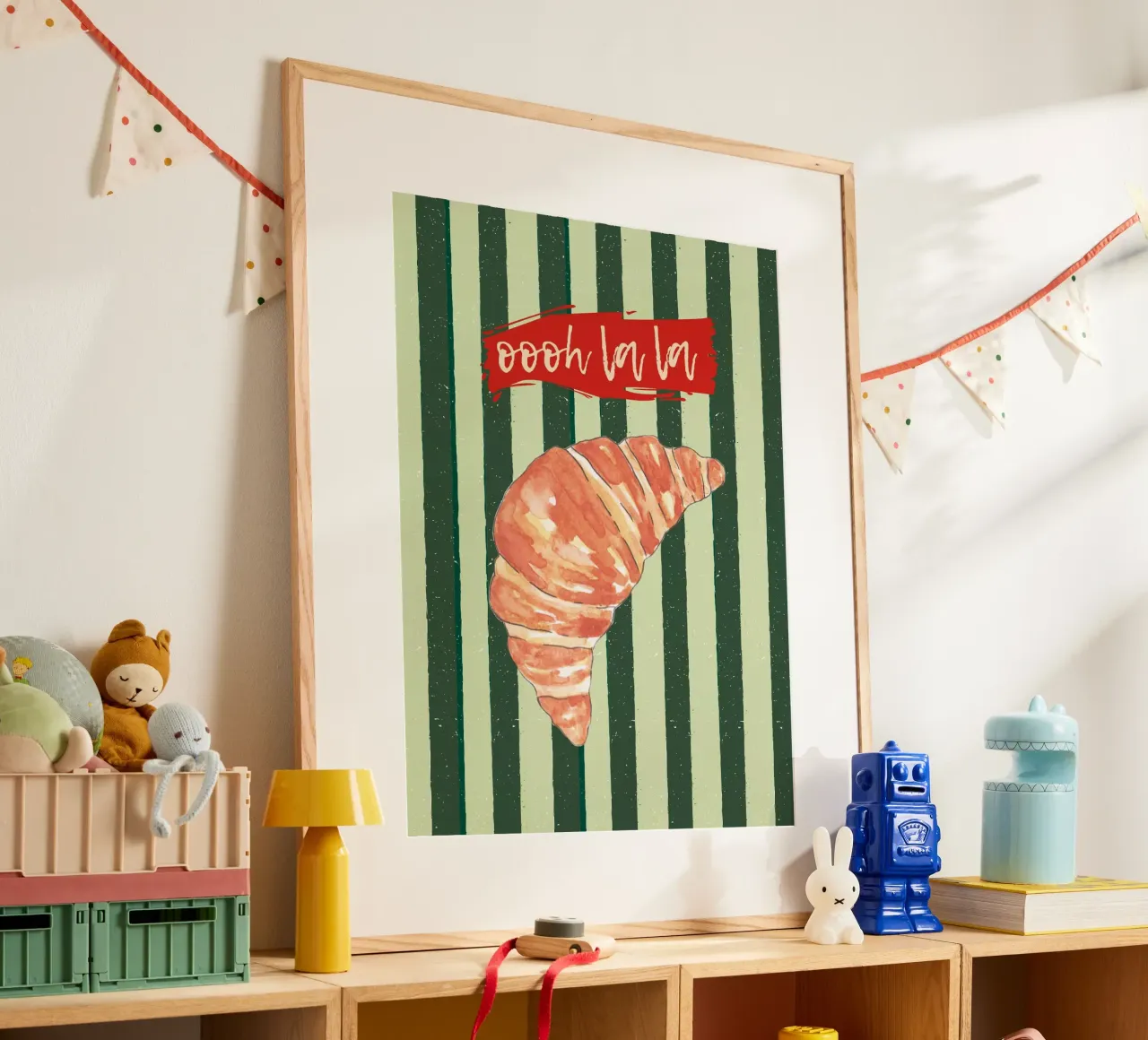 Oooh la la poster con telaio in alluminio da ArtDesign by KBK