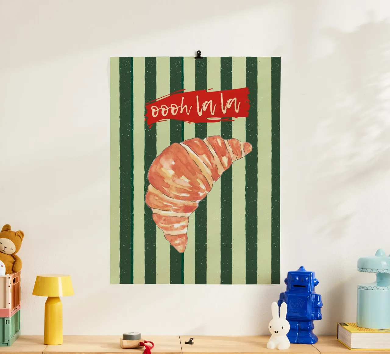Oooh la la poster con telaio in alluminio da ArtDesign by KBK