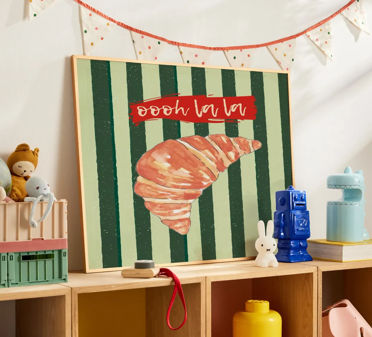 Oooh la la poster con telaio in alluminio da ArtDesign by KBK