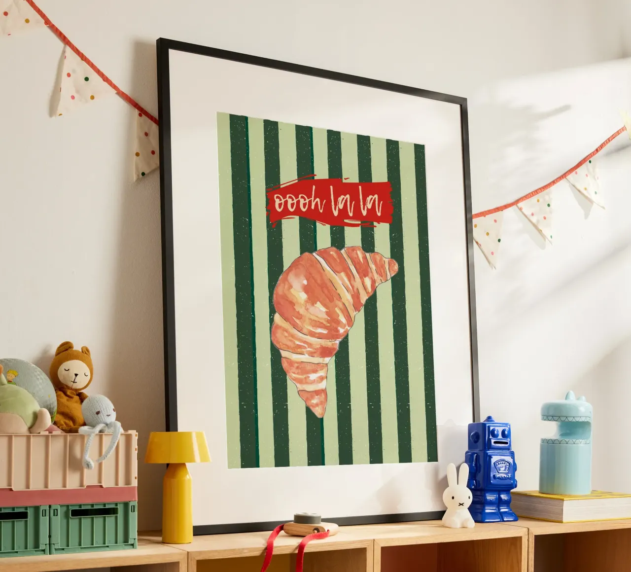 Oooh la la poster con telaio in alluminio da ArtDesign by KBK