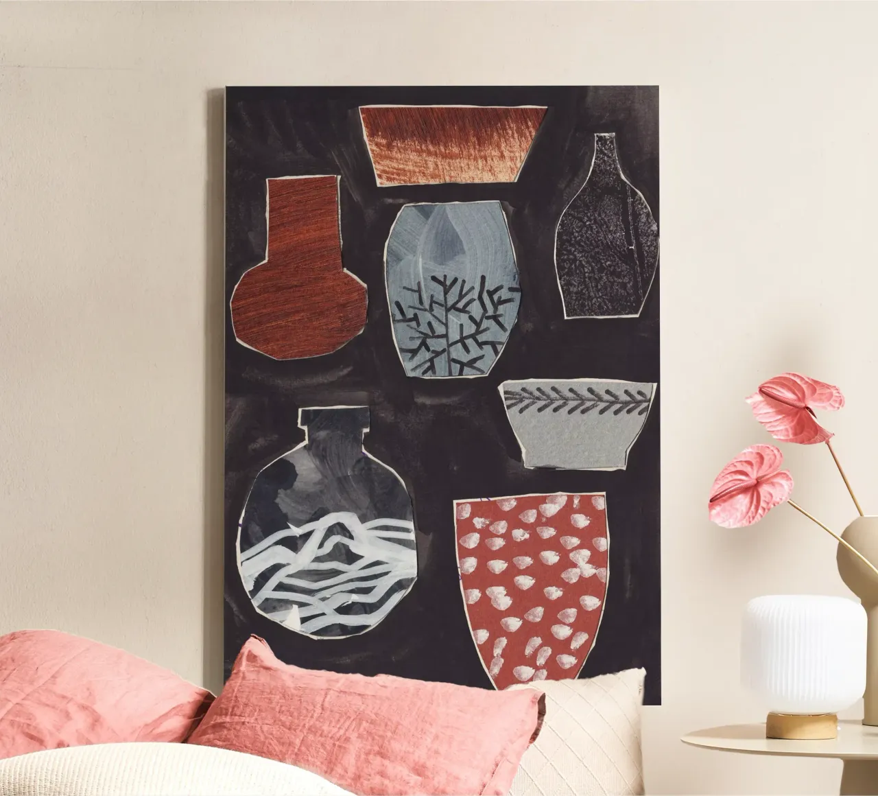 On the Table canvas with Floater frame by Alisa Galitsyna