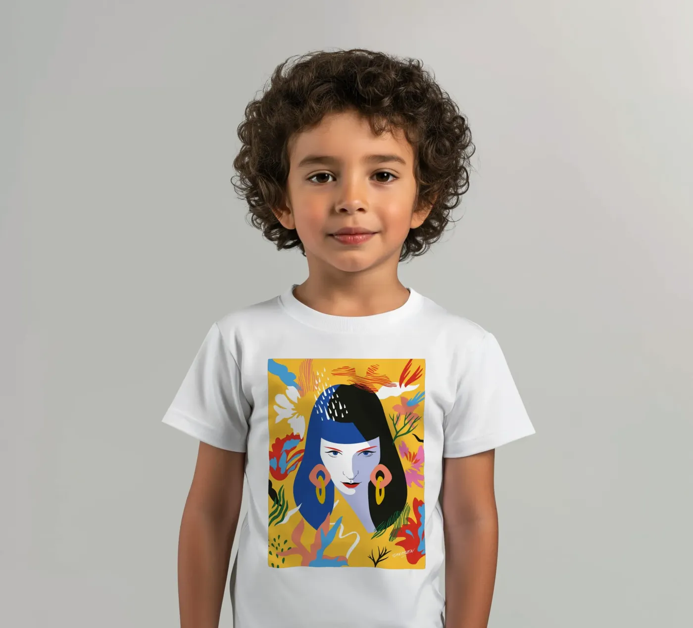 Mindset kinder t-shirt van Tamsen Design