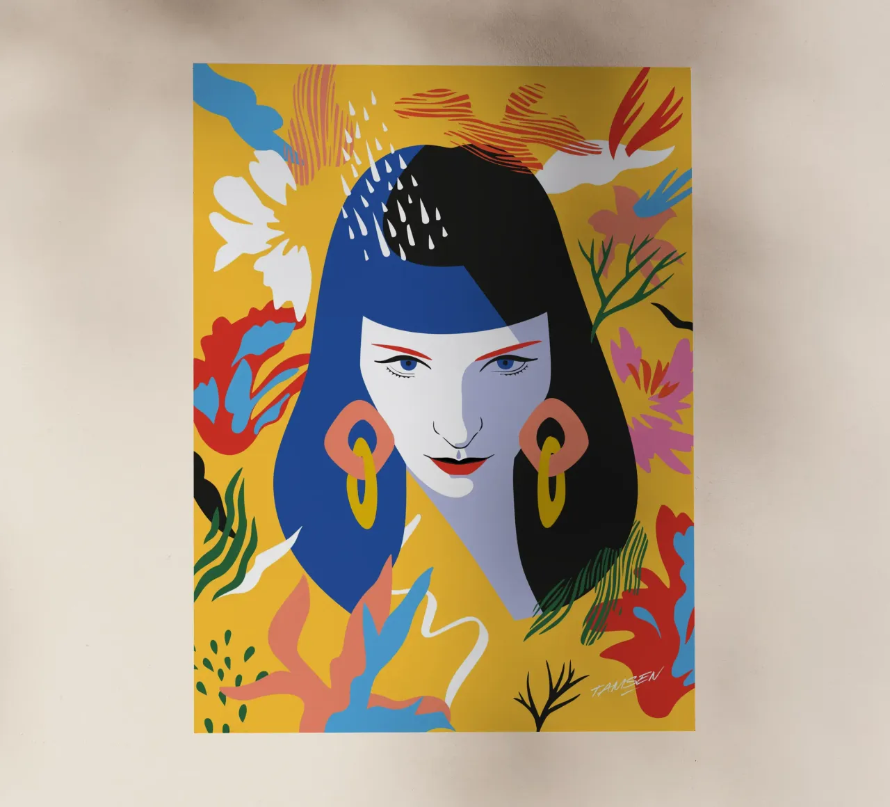 Mentalità pellicola backlit da Tamsen Design