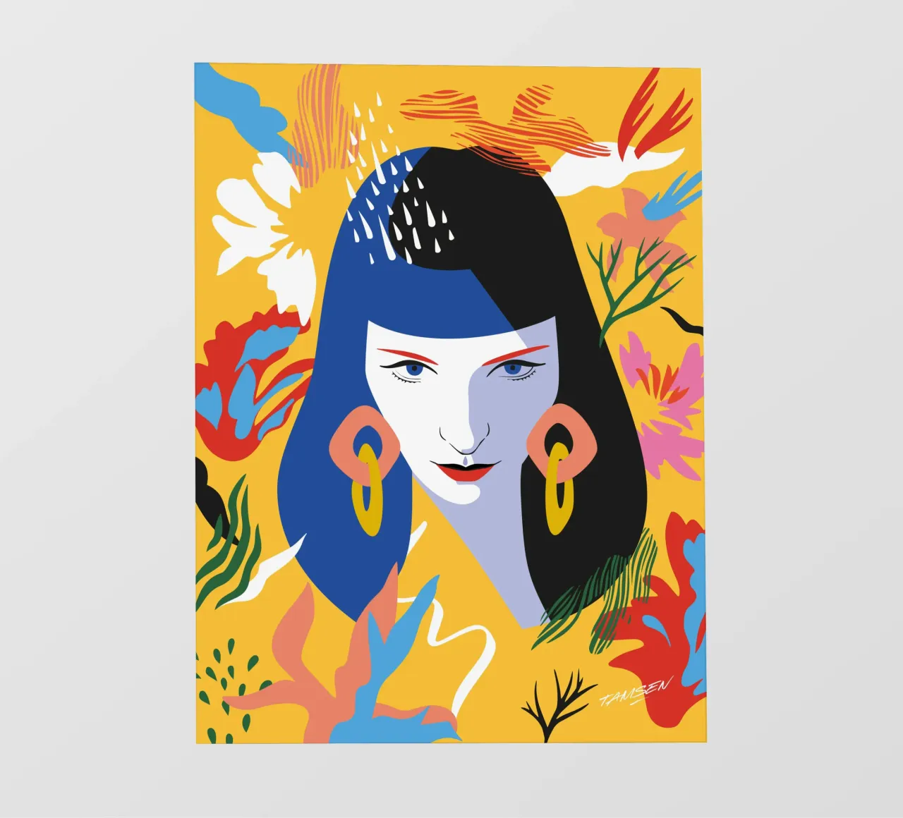 Mindset fotobehang van Tamsen Design