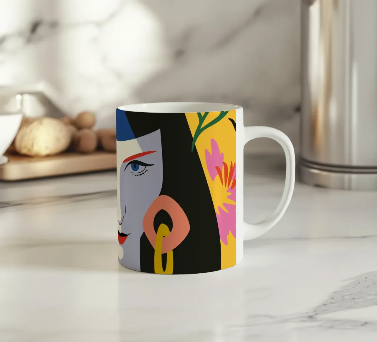 Mindset ceramic mug by Tamsen Design