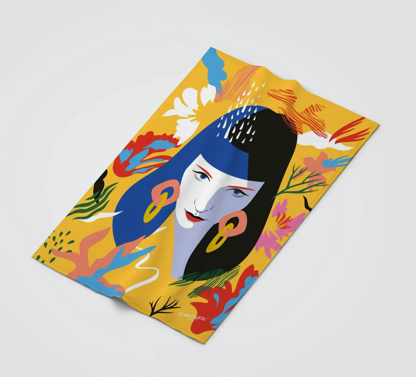 Mindset Fleecedecke von Tamsen Design