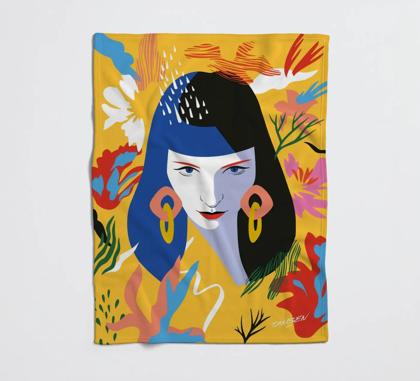 Mindset Fleecedecke von Tamsen Design