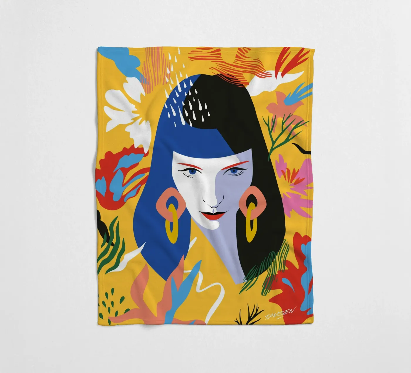 Mindset Fleecedecke von Tamsen Design