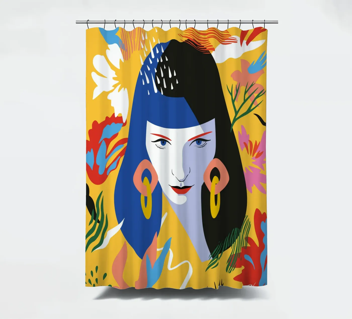 Denkweise Duschvorhang von Tamsen Design