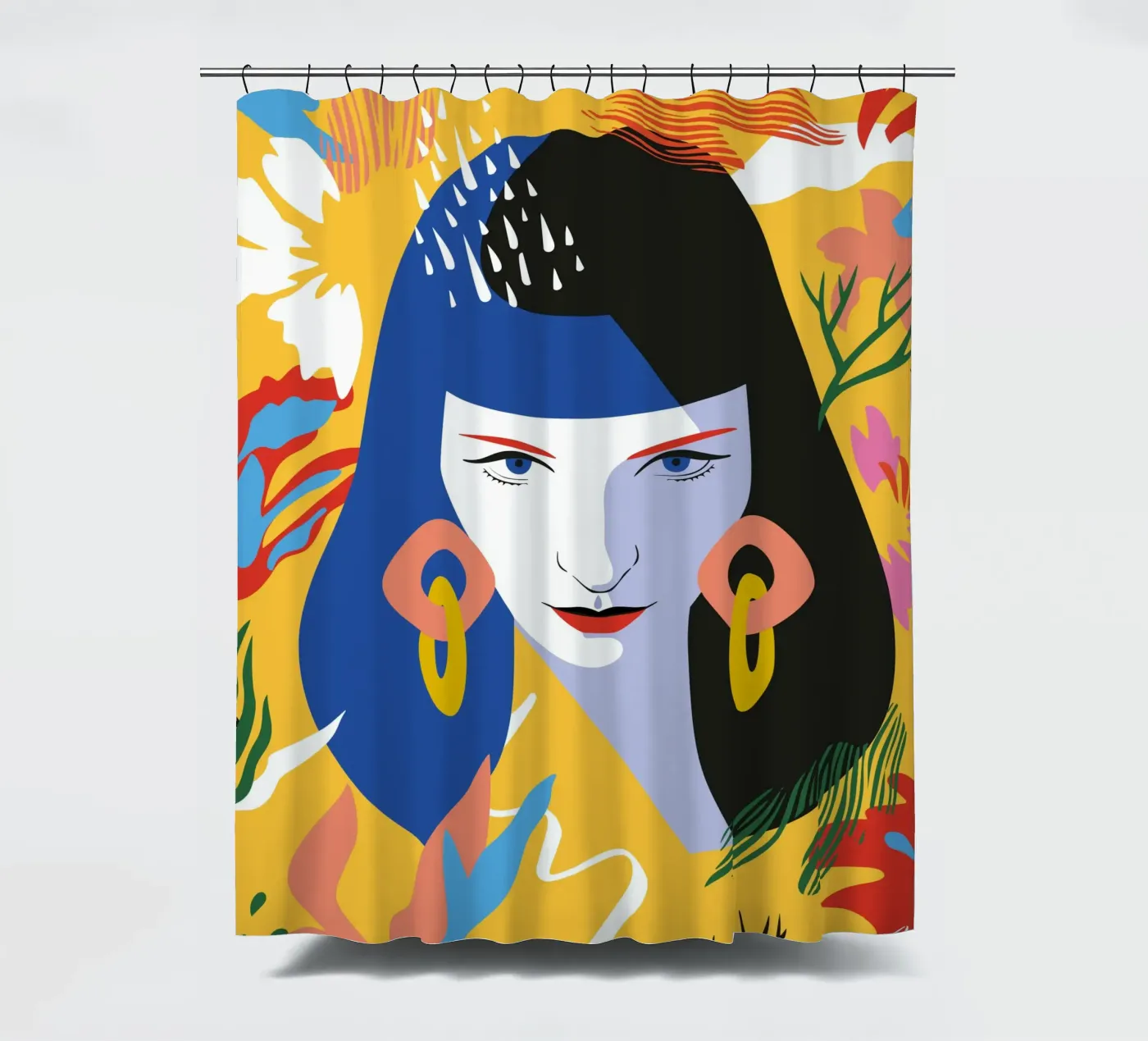 Denkweise Duschvorhang von Tamsen Design