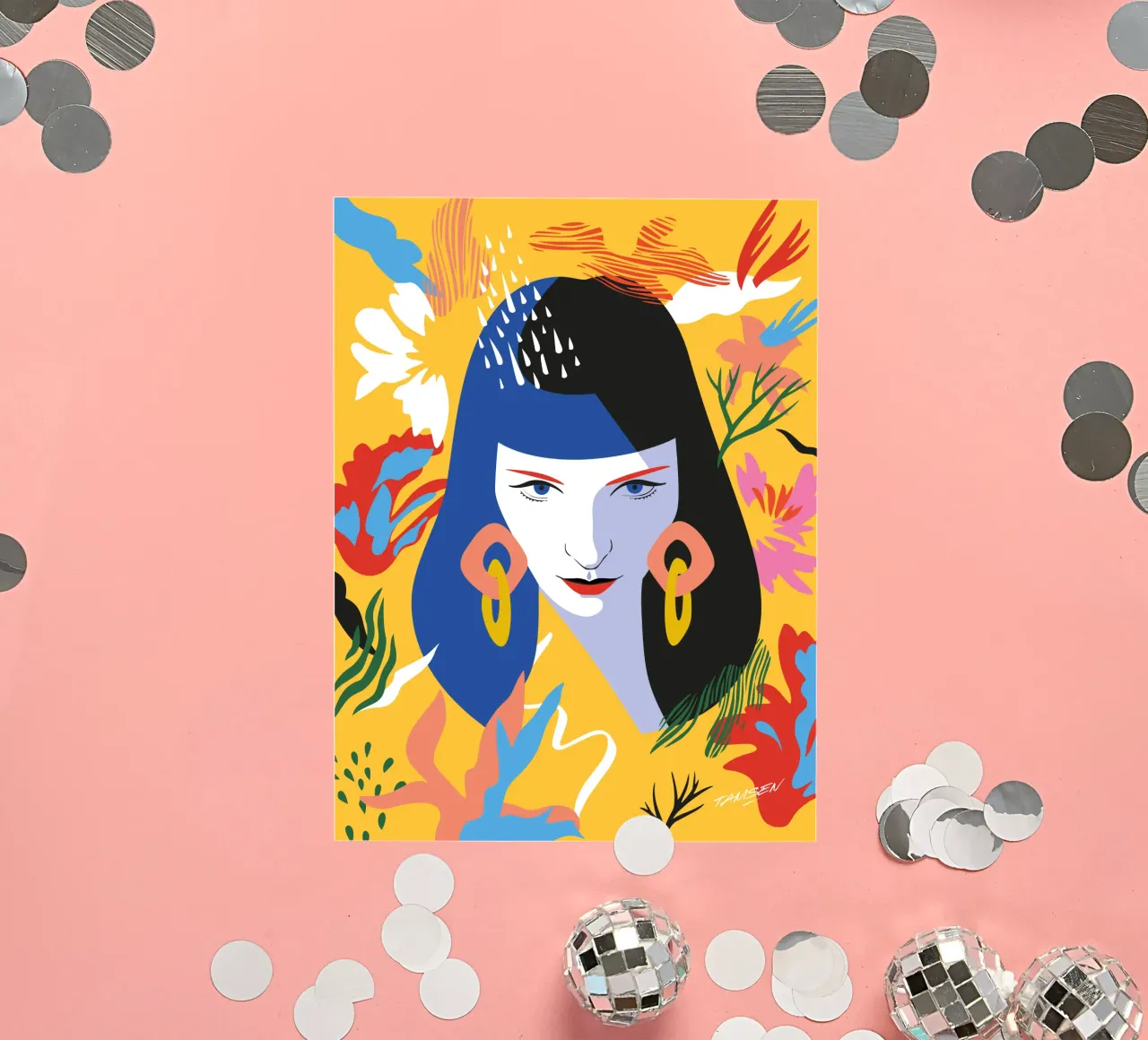 Mindset sticker van Tamsen Design