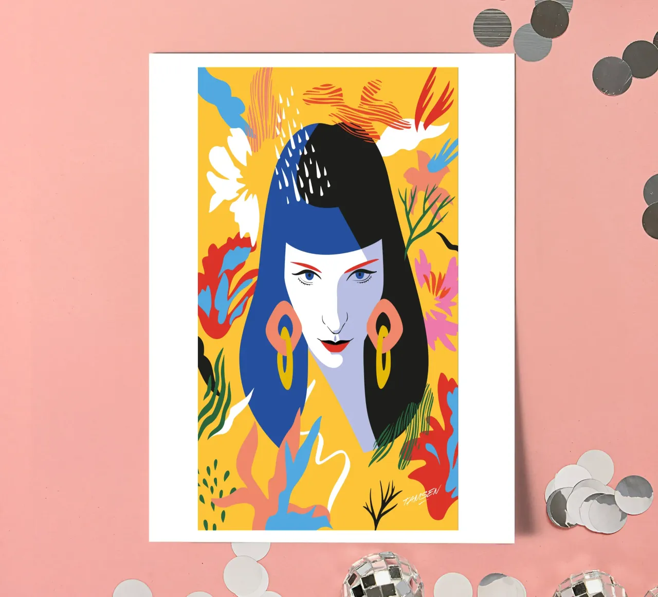 Mindset sticker sheet by Tamsen Design