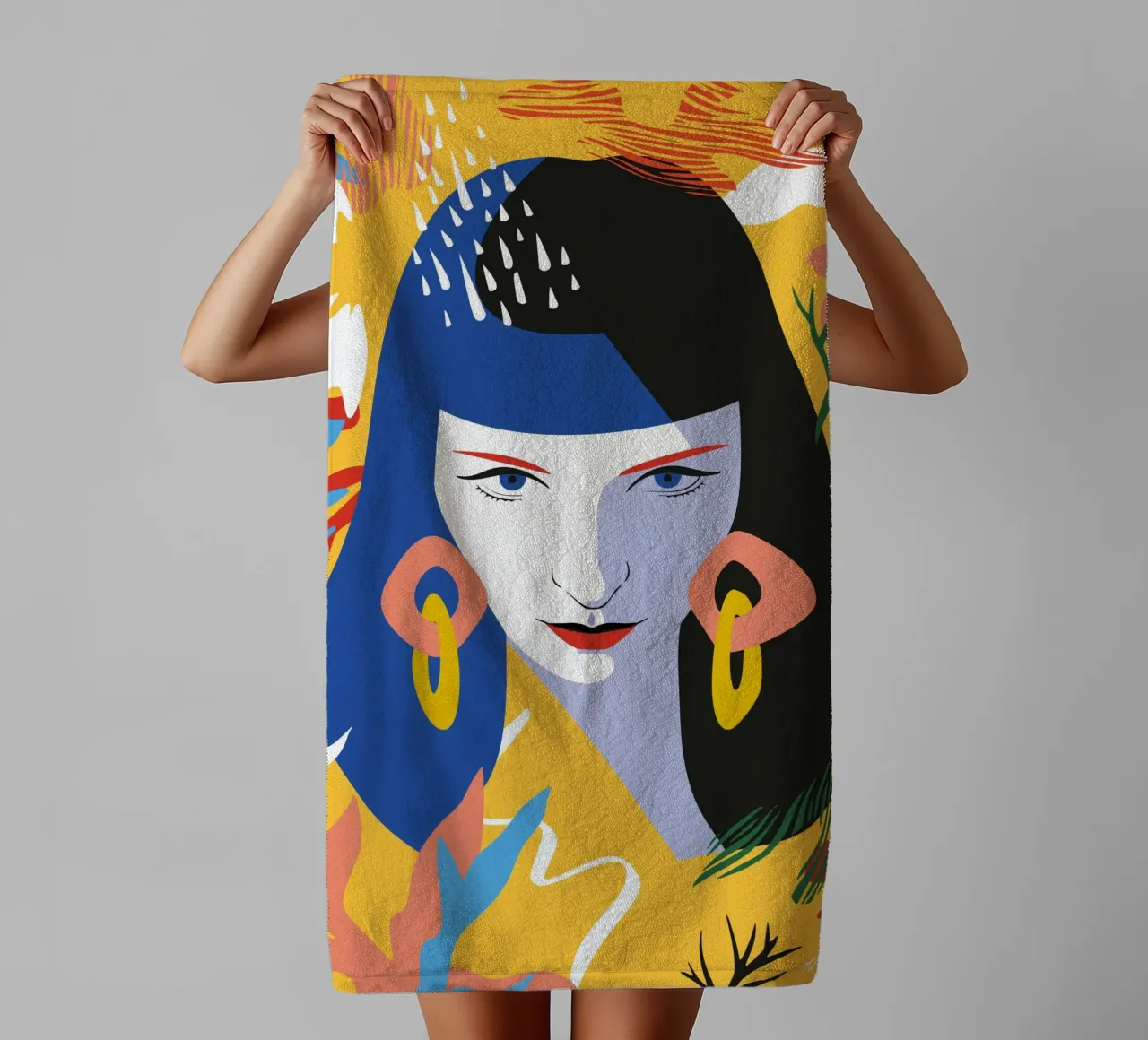 Mindset badhanddoek van Tamsen Design