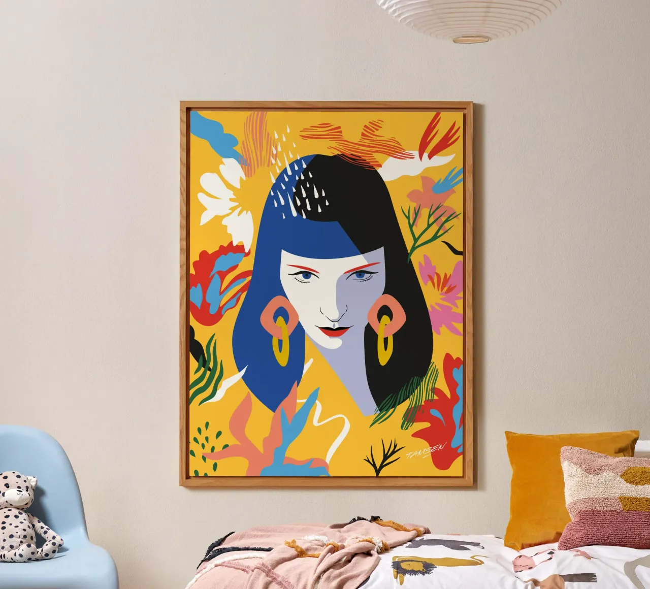 Mentalità alluminio dibond da Tamsen Design