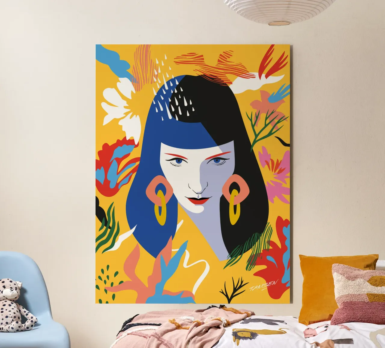 Mentalità alluminio dibond da Tamsen Design