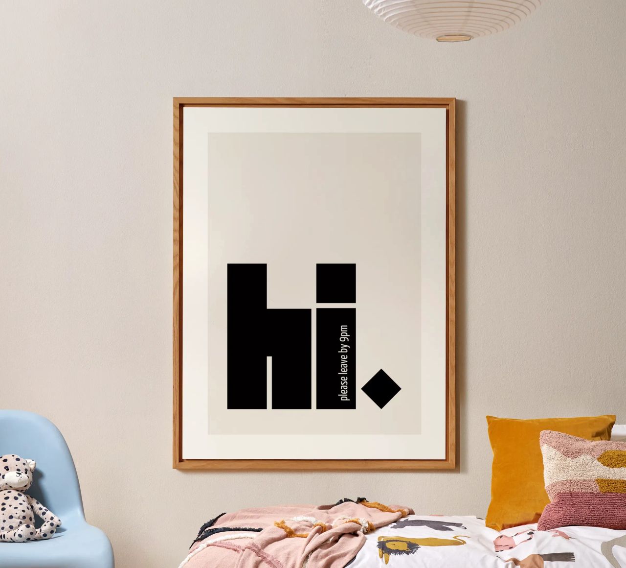 Ciao. Per favore, andate via entro le 21:00 alluminio dibond da ArtDesign by KBK