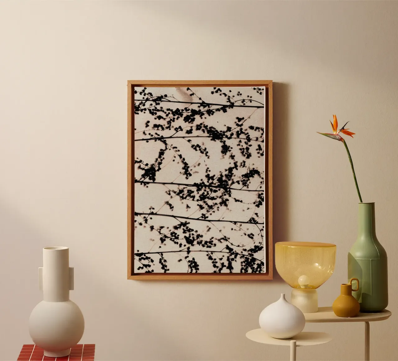 Patterns of Nature #2 canvas with Floater frame by Alisa Galitsyna