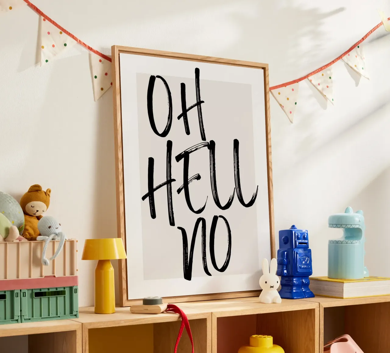 OH HELL NO plexiglas de ArtDesign by KBK