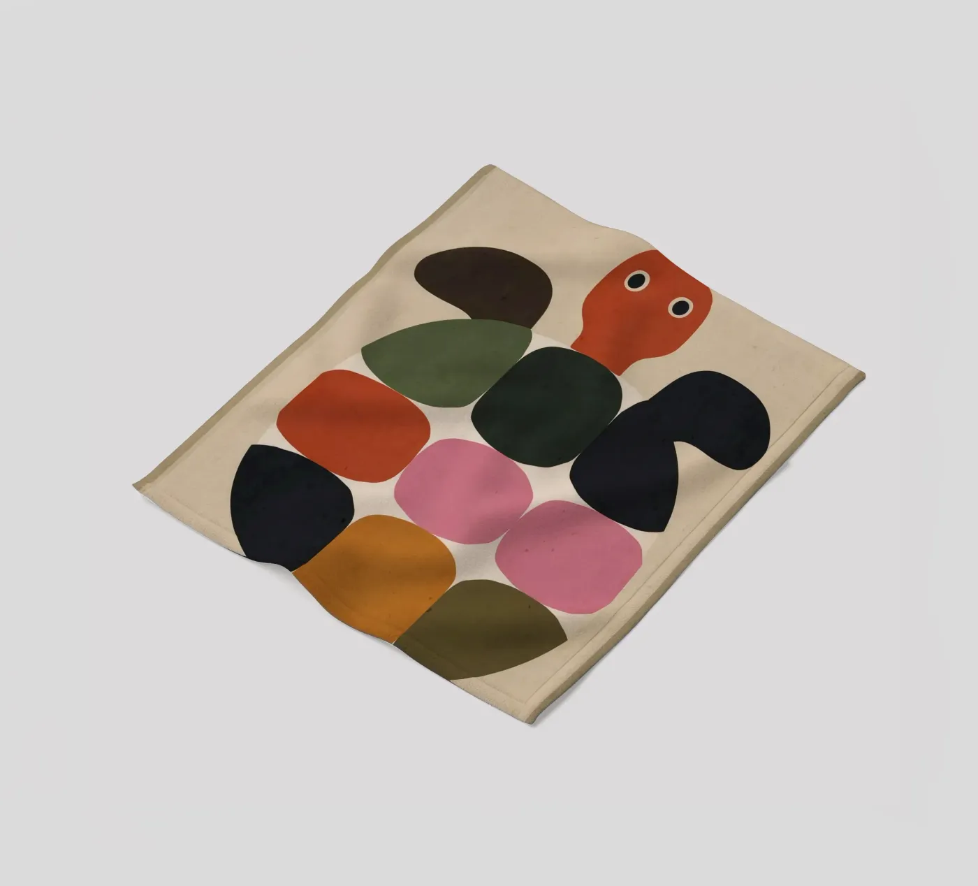 Geometric Turtle Fleecedecke von Gaite