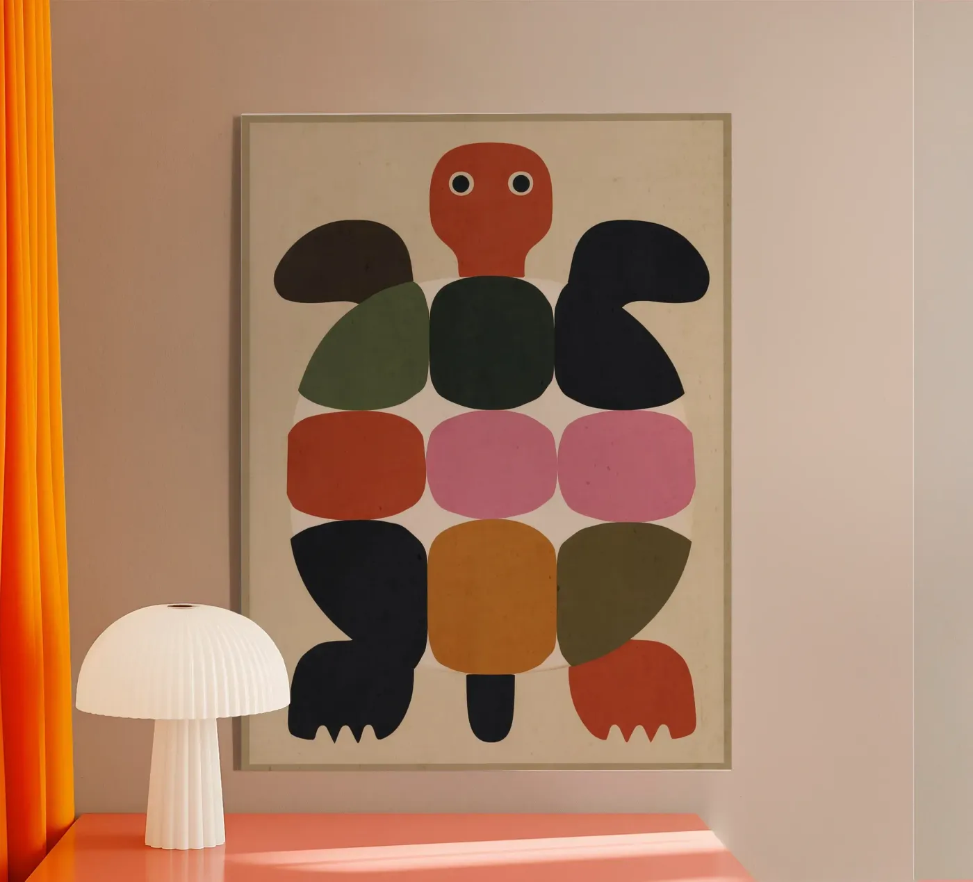 Geometric Turtle plexiglas de Gaite