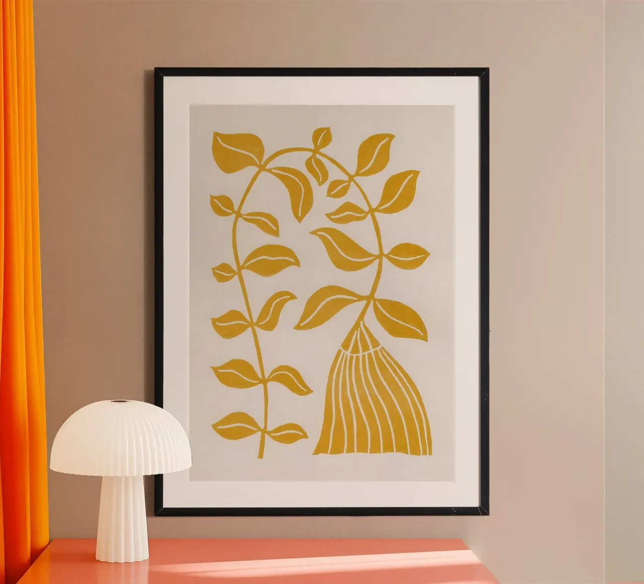 Cascata di foglie poster da Alisa Galitsyna