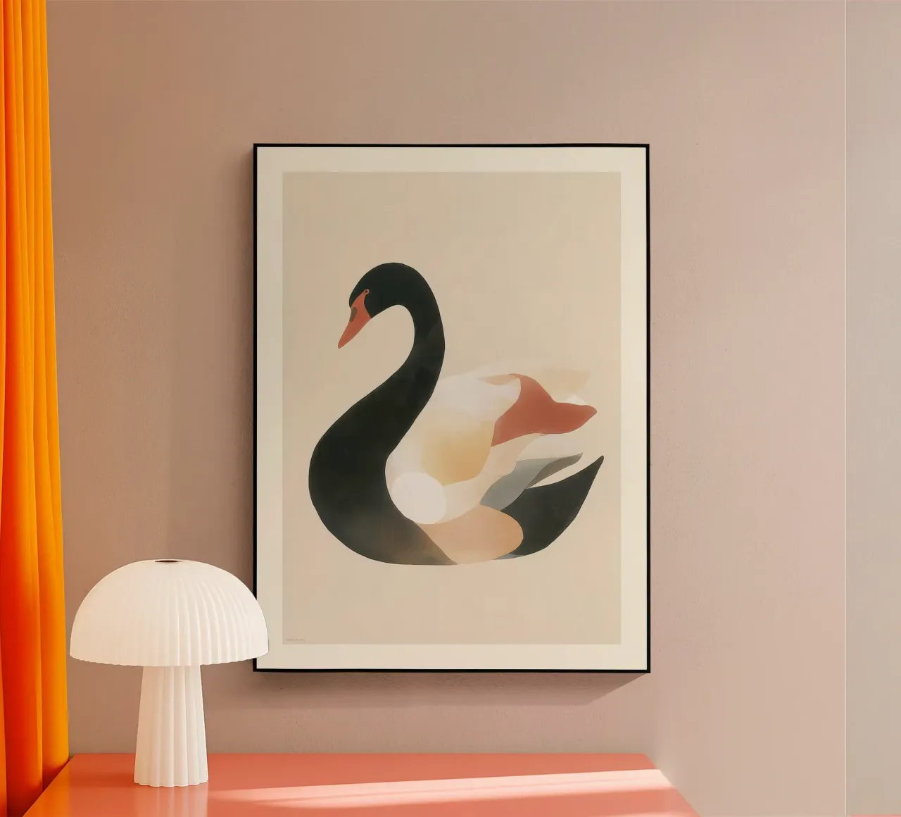 Cigno nero plexiglass da M.A.Z.U.N.