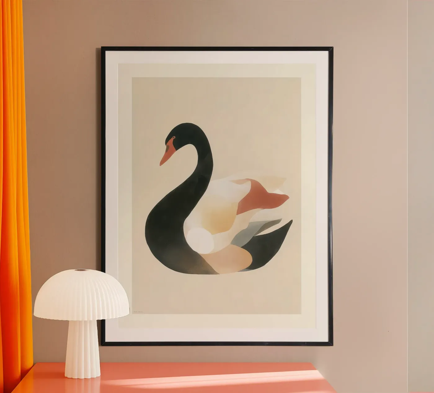 Black Swan poster van M.A.Z.U.N.