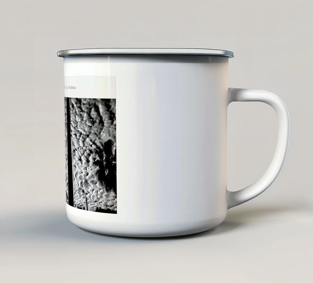 Venice Beach B&W tazza in smalto da In Full Color