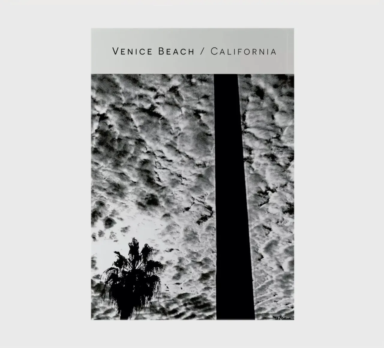 Venice Beach B&W notebook by In Full Color