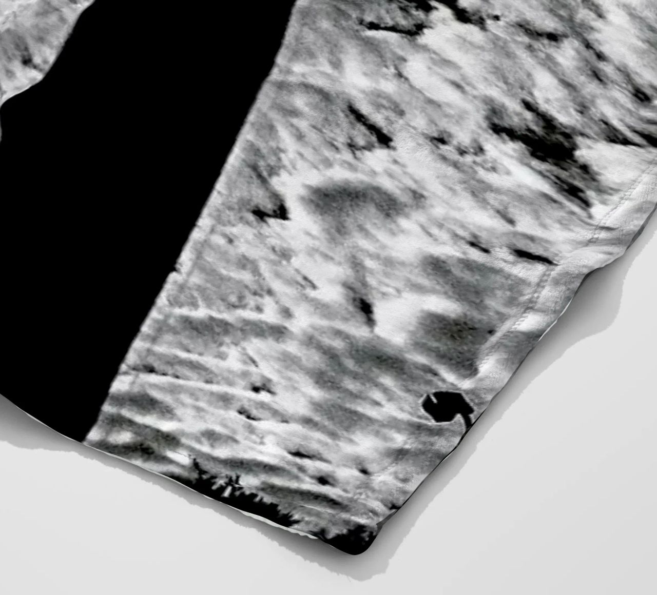 Venice Beach B&W coperta in pile da In Full Color