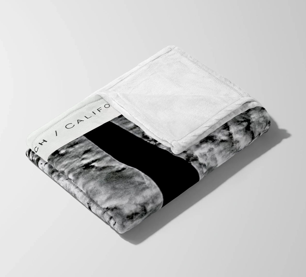 Venice Beach B&W coperta in pile da In Full Color