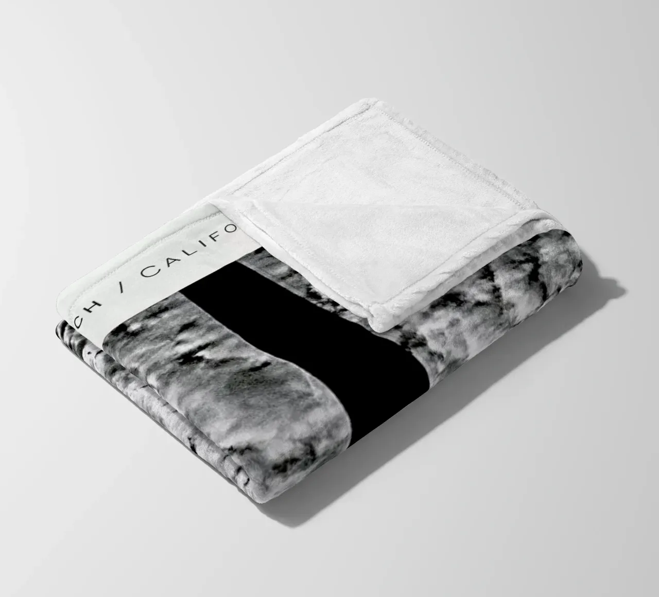 Venice Beach B&W coperta in pile da In Full Color