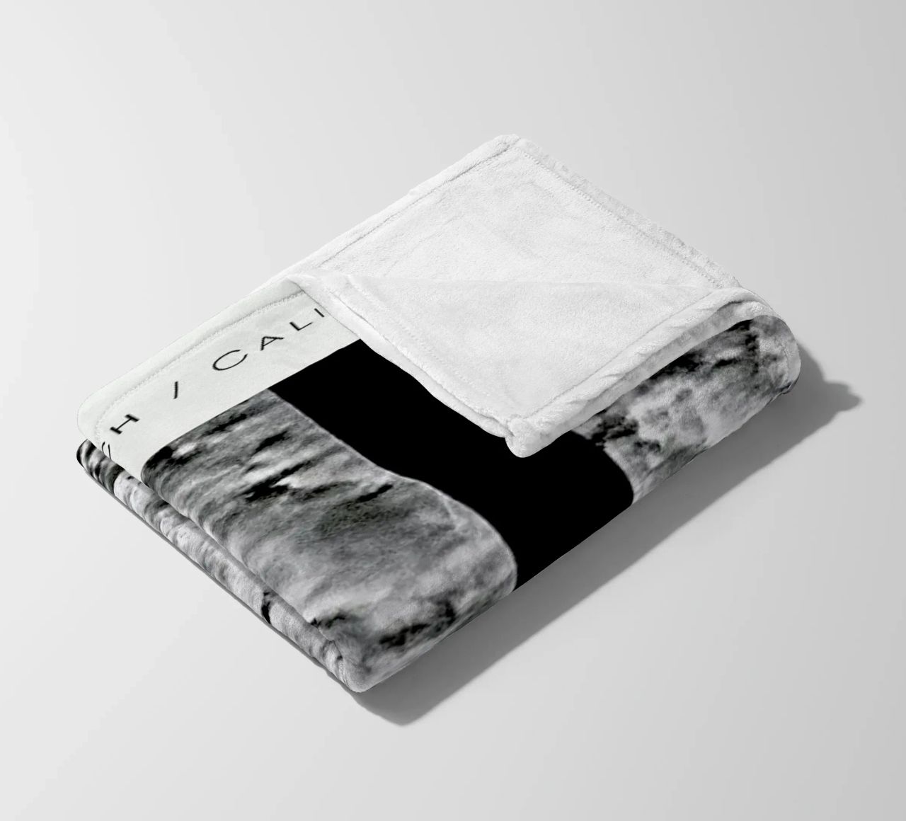 Venice Beach B&W coperta in pile da In Full Color