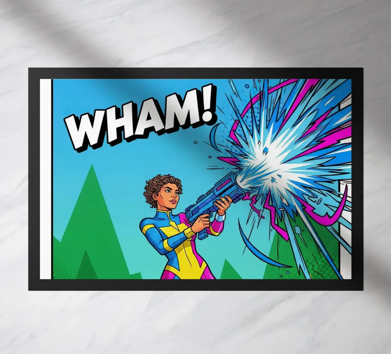 BLAST FORCE deurmat van ArtPlane