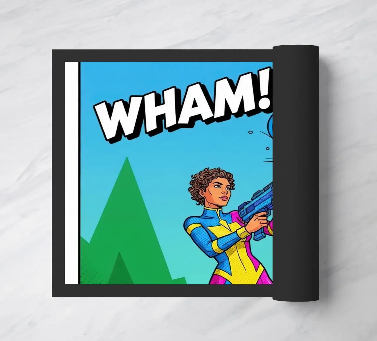 BLAST FORCE deurmat van ArtPlane