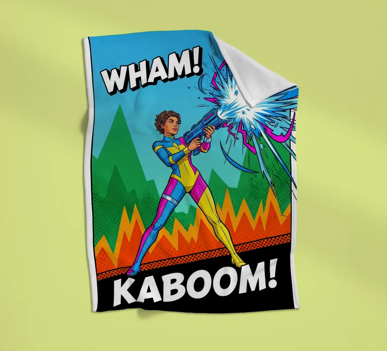 BLAST FORCE Fleecedecke von ArtPlane