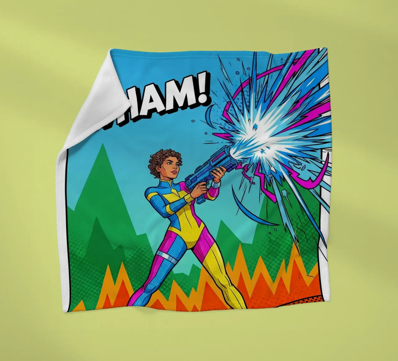 BLAST FORCE Fleecedecke von ArtPlane