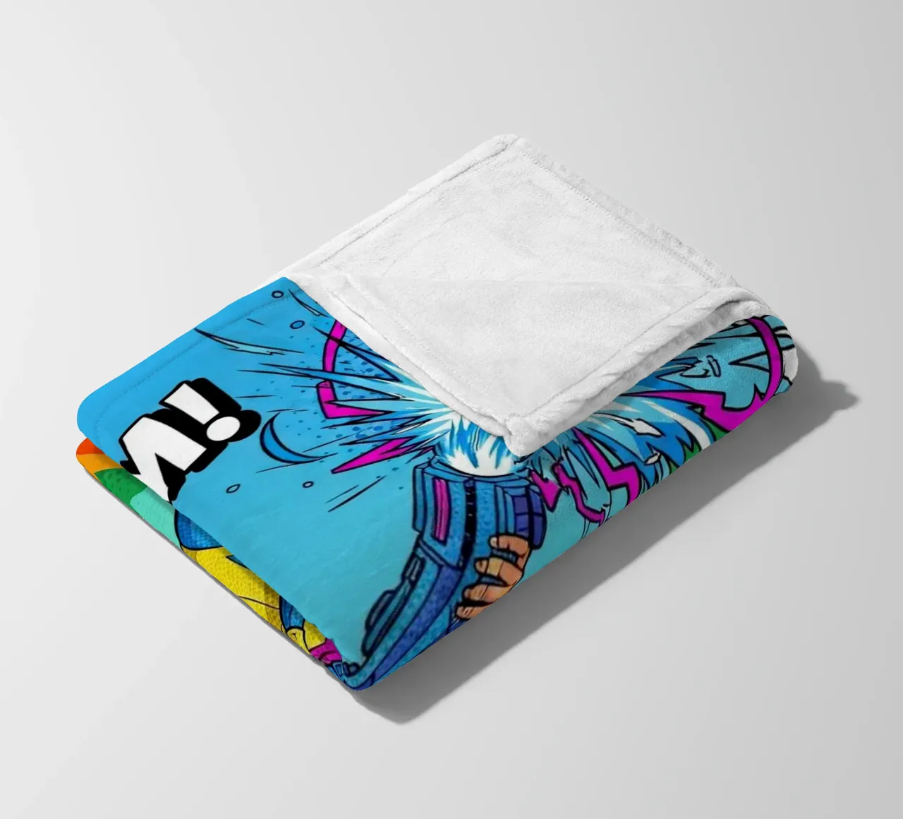 BLAST FORCE Fleecedecke von ArtPlane