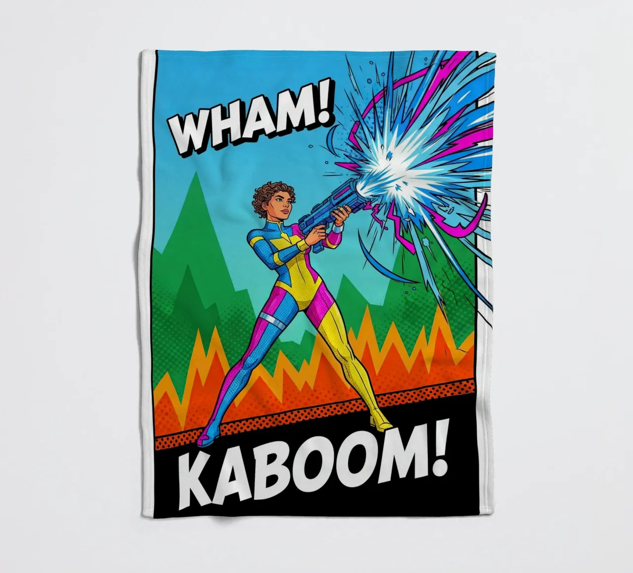 BLAST FORCE Fleecedecke von ArtPlane