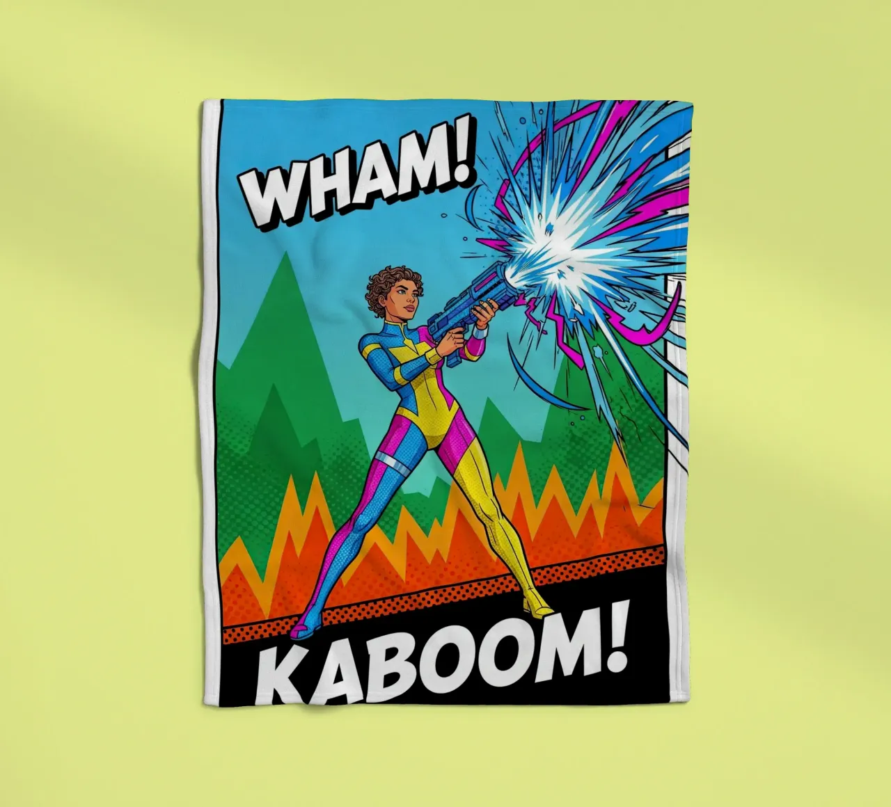 BLAST FORCE Fleecedecke von ArtPlane