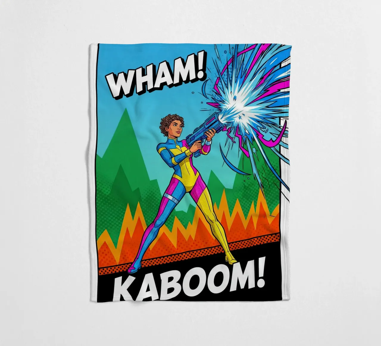 BLAST FORCE Fleecedecke von ArtPlane