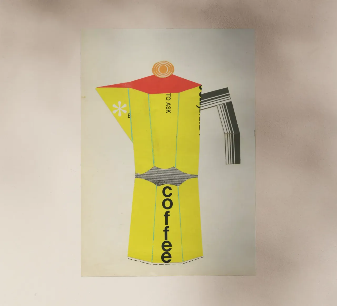 Coffee pellicola backlit da Cassia Beck Collage