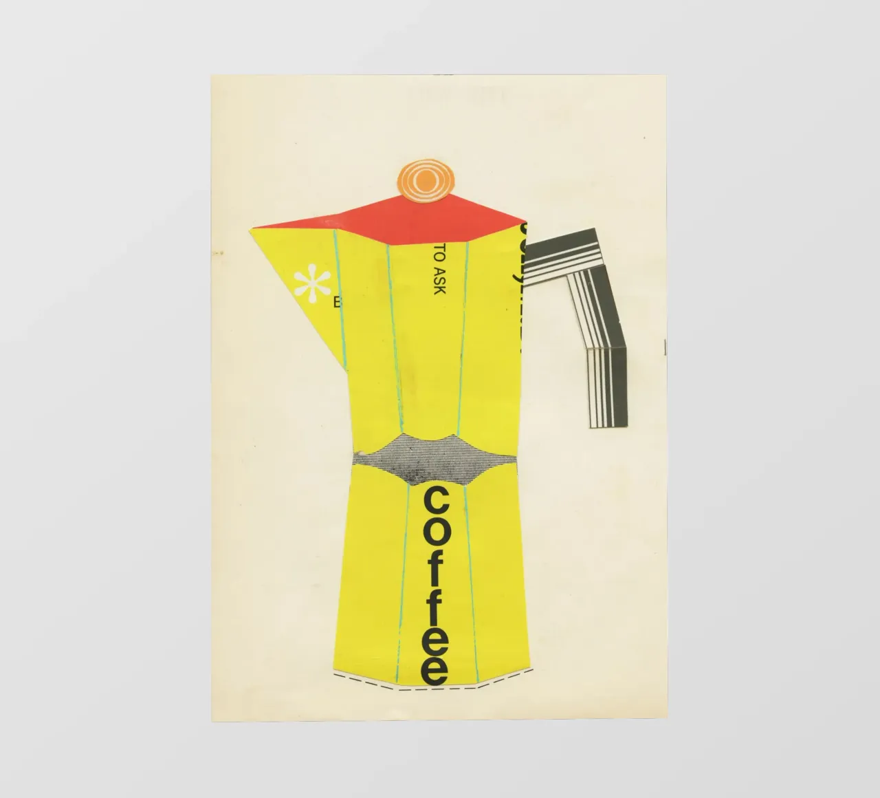 Coffee pellicola backlit da Cassia Beck Collage