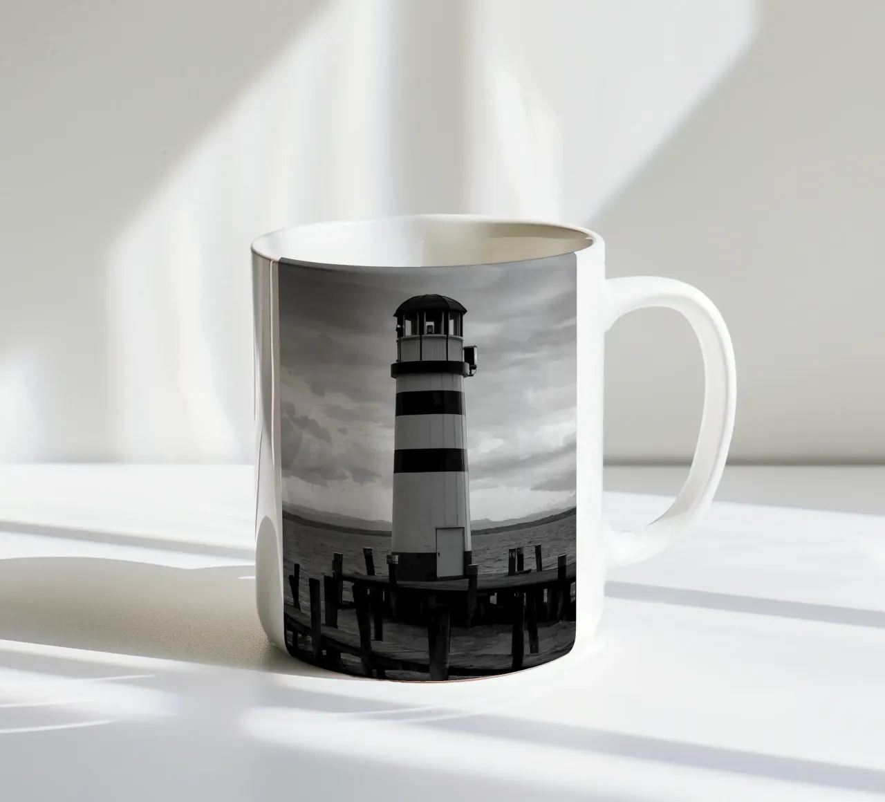 Lighthouse ceramic mug by PERSIE